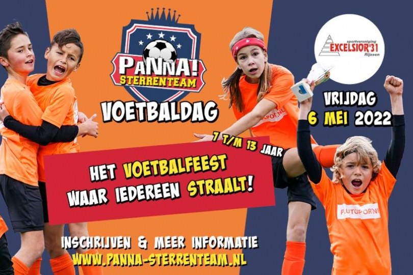 Foto bij PANNA! Sterrenteam voetbaldag bij Excelsior’31!