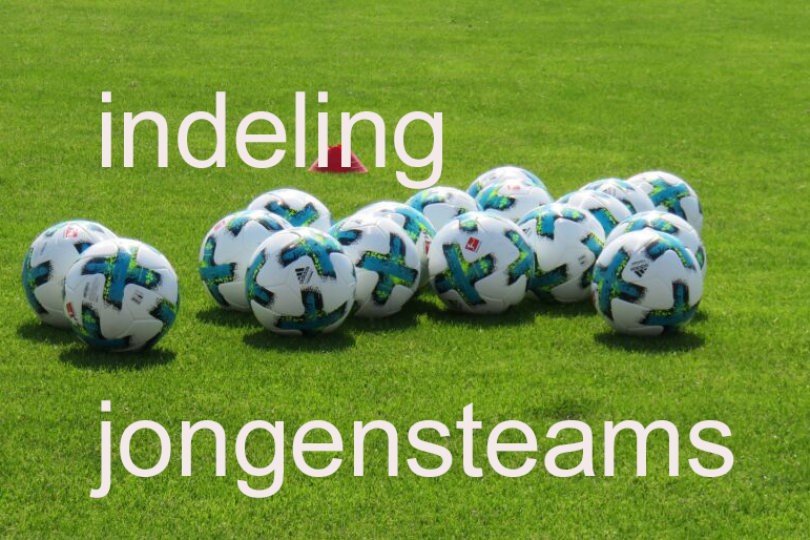 Foto bij (Voorlopige) indeling jeugdteams JO19 tot en met JO10