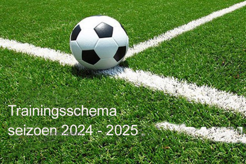 Foto bij Trainingsschema seizoen 2024 - 2025