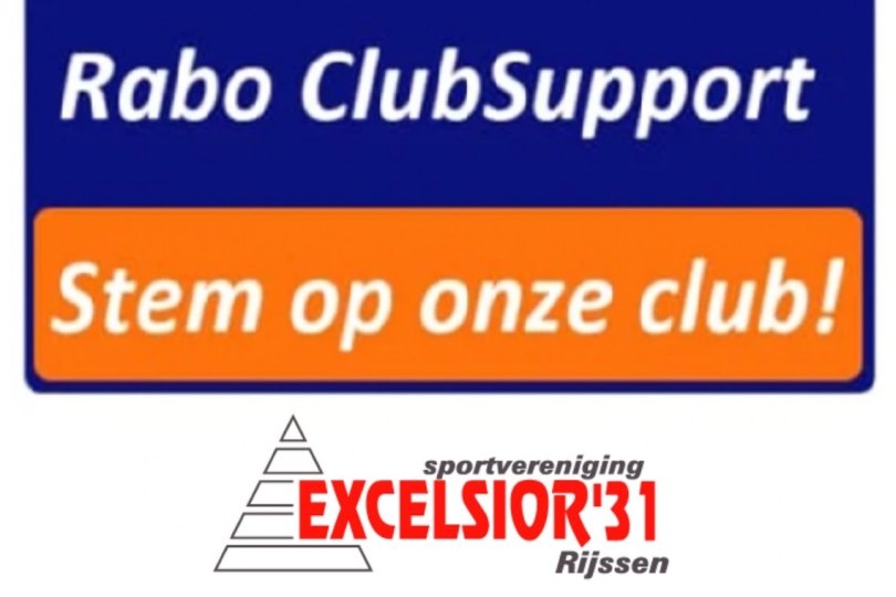 Foto bij Rabo ClubSupport: Stem op Excelsior'31!