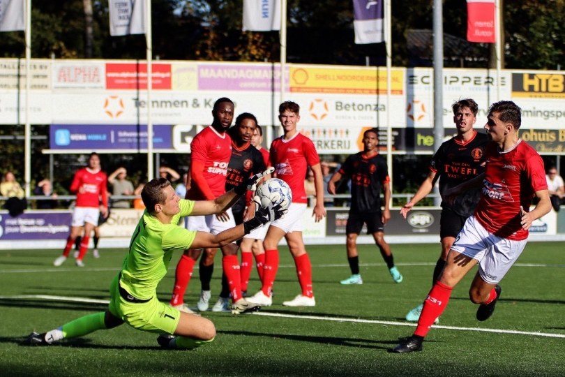 Foto bij Excelsior’31 kan het niet bolwerken tegen Sparta Nijkerk (2-4)