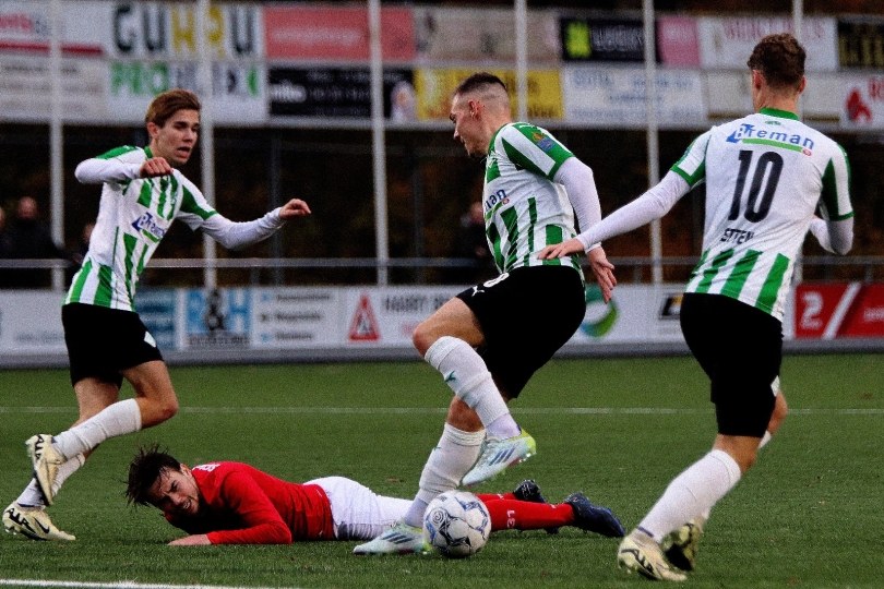 Foto bij Excelsior'31 stelt teleur tegen SC Genemuiden (0-4)